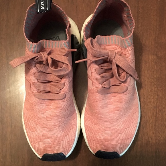 Adidas - Women’s NMD R2 Primeknit 'Raw Pink' - Picture 2 of 11